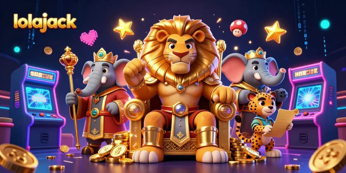 Enjoy thrilling action at lolajack casino with iconic characters amidst vibrant game elements.